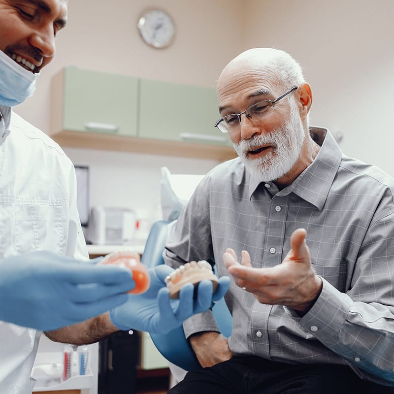 Mantenimiento prótesis removible